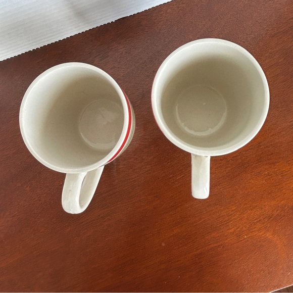 Royal Norfolk Coffee Mug Retro Striped Design Multi-colour Set of 2 - Picture 4 of 10